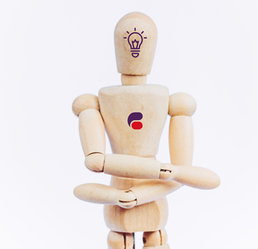 Human created wood robo