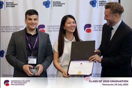 Smiles, Presenting completion certificate by leadership