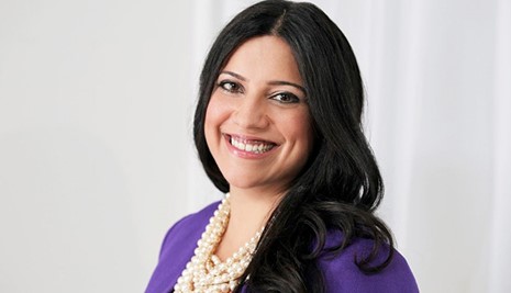 Reshma Saujani - smiling, posing for photograph