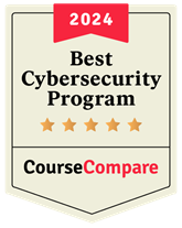 Best Cybersecurity Program - CourseCompare Badge